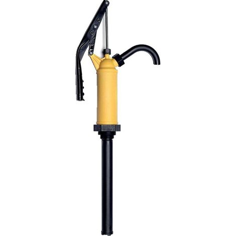 Pompe pour fût en PP-PE-INOX et FKM, tige de piston en inox, convient pour tous les liquides - PRESSOL