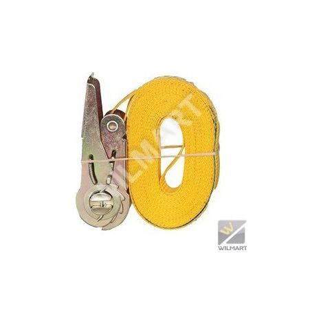 Sangle PES avec tendeur cliquet 5m x 25mm - Wilmart