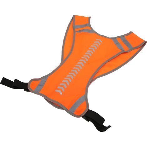 Gilet de sécurité haute visibilité, veste réfléchissante ajustable pour la course à pied, le jogging, la marche et le cyclisme. (1/5)