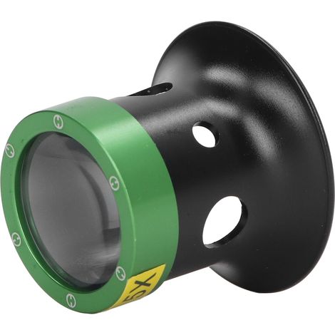 Loupe de bijoutier portable, loupe optique pour montres et bijoux, outil de réparation expérimental pour circuits optiques textiles et pièces de monnaie, grossissement 5X (1/5)