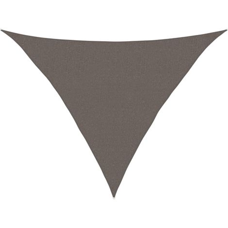 Maison Exclusive - Sonnensegel 160 g/m² Anthrazit 2,5x2,5x3,5 m H