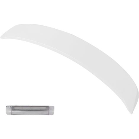 Heckstoßstangenspoiler mit aerodynamischer Bremsleuchte, kompatibel mit Toyota Corolla 2014–2019, weißes Zubehörset (1/5)