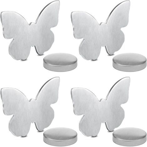 Poids de Nappe Magnétique 4 Pièces Pince à Nappe Poids de Rideau Convient pour Fête Pique-Nique Familiale Jardin Intérieur et Extérieur