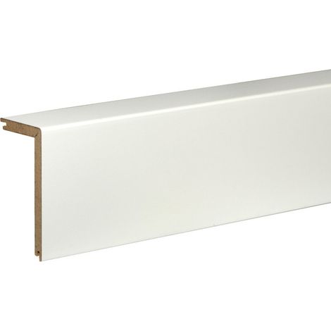 Neuhofer Rohrabdeckleiste 240 cm x 150 x 15 mm weiß Sockelleisten & Fußleisten (1/3)