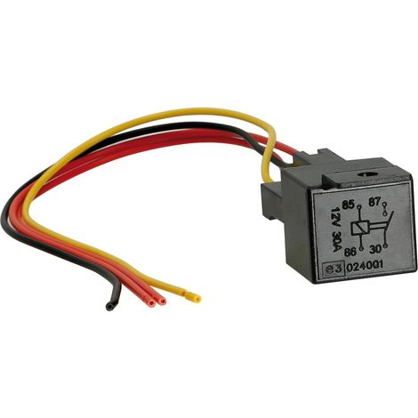Relais 12V 30A avec cable
