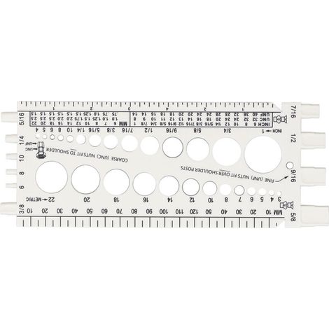 Integrierte ScrewFastner-Mutter, präzise und robuste Konstruktionsmessung für schnelle Montage, ideal für tragbare Werkzeugkästen (WEISS) (1/4)