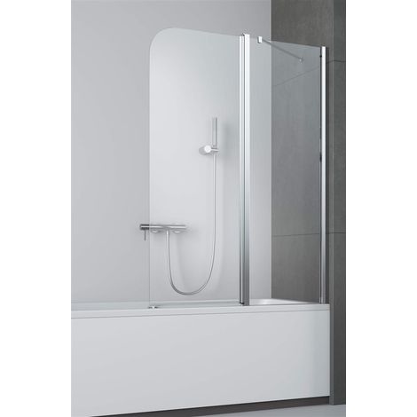 Puk Naab Pare-douche pour baignoire gauche 1290-1300 (1/5)