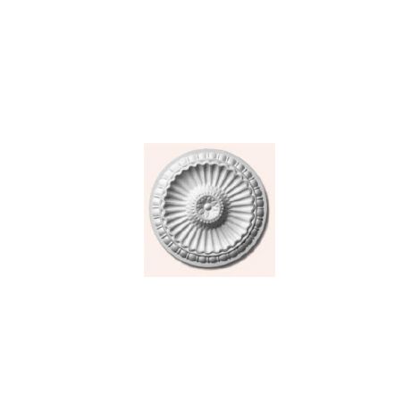 DECOSA Rosace Desire Ø 28 cm - polystyrène - blanc - 1 pce