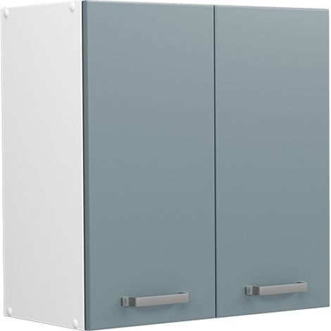 Pensile da cucina R-Line, Grigio-blu, 60 cm, Vicco