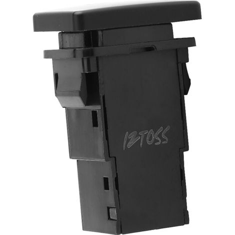 Interruttore fendinebbia auto a 4 fili da 12 V CC, pulsante on/off fendinebbia per indicatore giallo, Toyota (1/5)