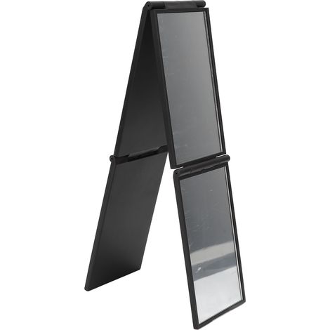Miroir de Maquillage Portable 360° Pliable pour Coiffure à Domicile (1/5)