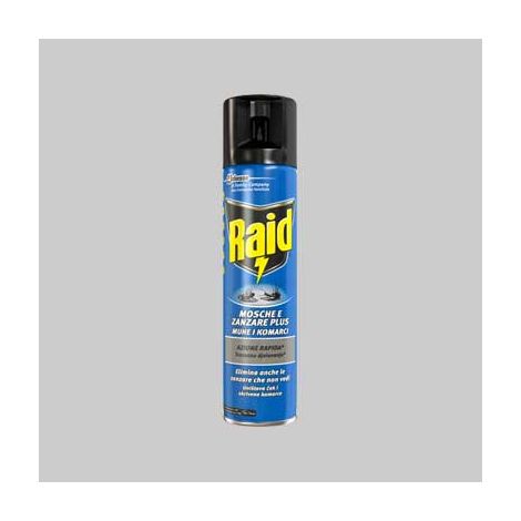 RAID SPRAY MOSCHE E ZANZARE 400 ml - JOHNSON
