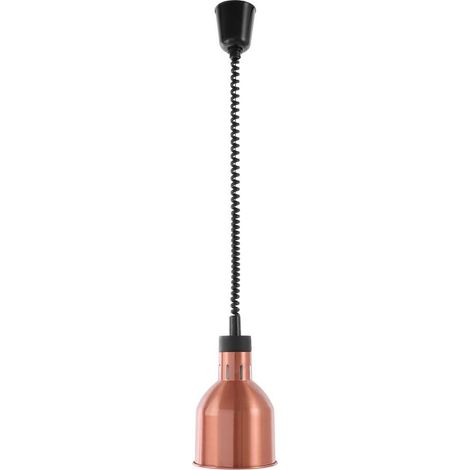 Lampe Chauffante Suspendue, Réglable en Hauteur, Cuivré (1/5)