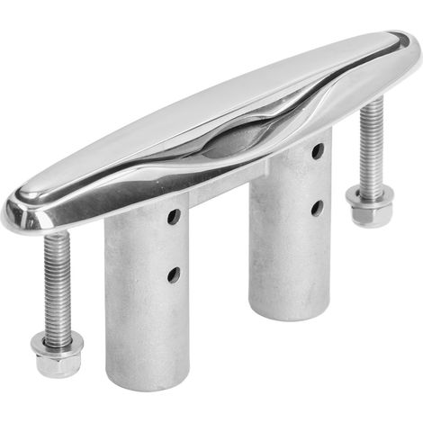 Taquet rétractable encastré inox 316 gréement maritime bateau 125 mm M6 (1/5)