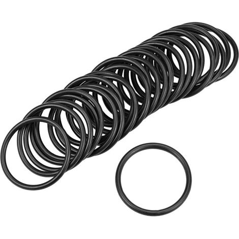 Joint Torique 32mm OD 27mm ID 2.5mm Largeur Métrique Nitrile  Paquet de 25 Joint Étanchéité Caoutchouc (1/5)
