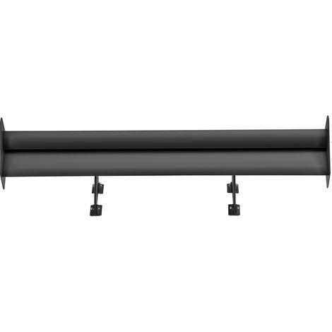 Mophorn 53,1 pollici GT Wing Car Spoiler, Universale Regolabile Doppio Piano Spoiler Posteriore Ala, Alluminio Leggero per Racing BGW/JDM Drift, Nero