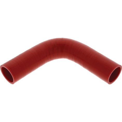 Tubo flessibile in gomma per aria compressa, raccordo a gomito a 90°, 35x200 mm