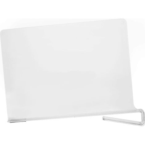 Séparateurs d'étagères transparents verticaux pour placards et étagères-28X21CM-transparent (1/2)
