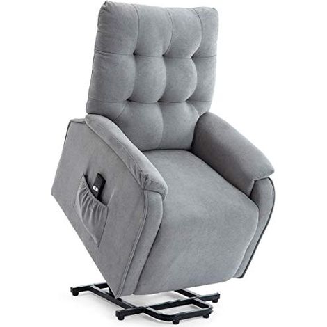 CHARLBURY RISE FABRIC RECLINER DOVE GREY