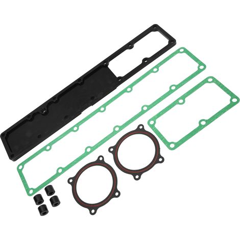 Abdeckplatte zum Entfernen der Ansaugvorwärmung mit Dichtungen, Satz aus Billet-Aluminium, Ersatzteil für Dodge Cummins 6.7L (1/5)
