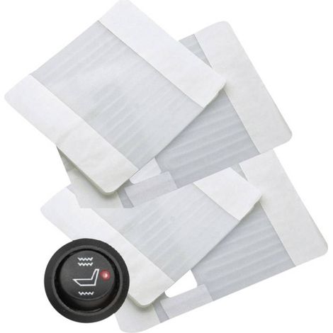 Chauffage pour siège 12 V Dometic Group 9600000393 blanc pour deux sièges, 2 niveaux de chauffage (1/3)