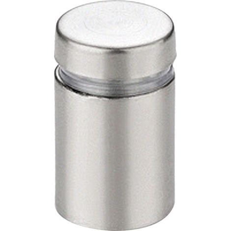 Lot de 20 clous publicitaires 19x25mm avec support en acrylique, vis publicitaires en acier inoxydable, clous décoratifs pour panneaux d'affichage, clous effet miroir, clous en verre (1/4)