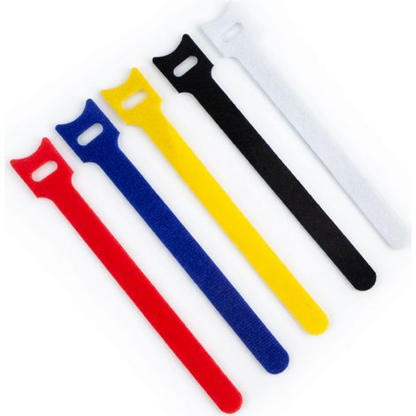 Lien de câbles velcro 1 pièce x 2 (1/5)