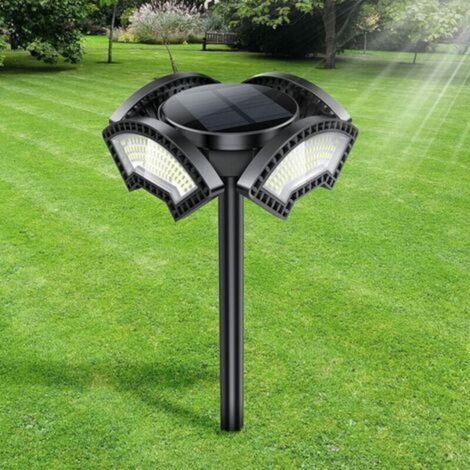 304 LED Outdoor Solar Lamp, Automatic Security Solar Light, Wireless Solar Lighting for Indoor and Outdoor, Waterproof for Home, Garden, Path, Entrance, Terrace, Yard, Garage (1/5)