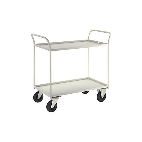 Kongamek  Carrello di servizio KM41  2 ripiani con alzatina  (1/2)