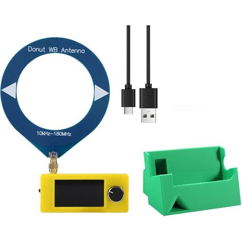 Kompatibel mit dem Radioempfänger SI4732, 1,9-Zoll-Bildschirm, Frequenzbereich 10-180 MHz, unterstützt FM/AM/LSB/USB FM und Kurzwelle, Mini-Radio SI4732 + 3D-Unterstützung.
