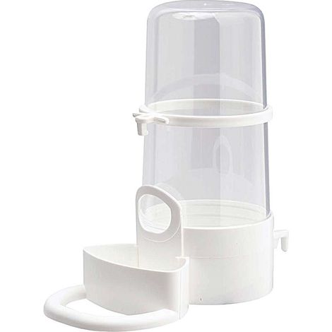 Siphon mit Ring und Tränke für Vogelkäfig