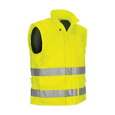 Chaleco acolchado de Alta Visibilidad ANCHORAGE L Amarillo Flúor (1/3)