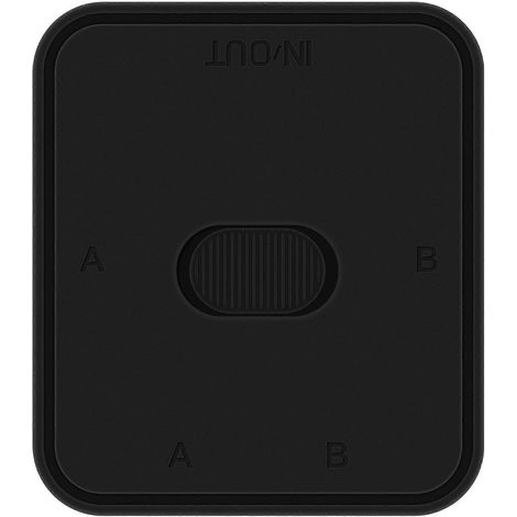 Commutateur réseau Gigabit 2 ports RJ45, répartiteur réseau, rallonge, sélecteur, adaptateur 2 voies sans alimentation (1/5)