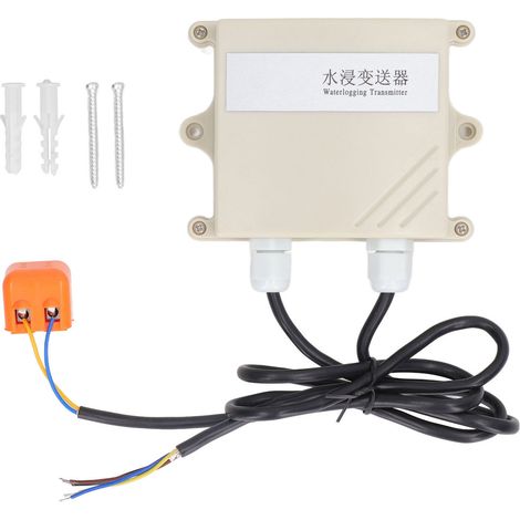 Wasserdichter Tauchsensor IP65, 24/7-Wasserleckerkennung, DC10-30V-Transmitter für kontinuierliche Überwachung. (1/5)