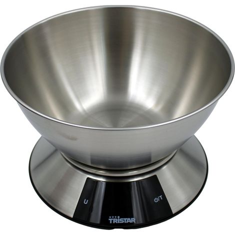 Báscula de cocina digital Tristar kw-2453 capacidad 5 kg precisión 1 g