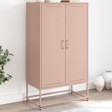 Highboard Rosa 68,5x38,5x123,5 cm Stahl vidaXL449897 (1/5)