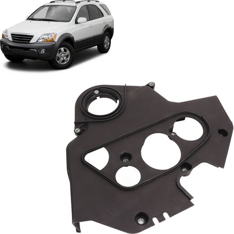 (T06) Cache inférieur de courroie de distribution moteur 21350-39800, compatible avec Kia Sorento 2003-2006 (1/5)