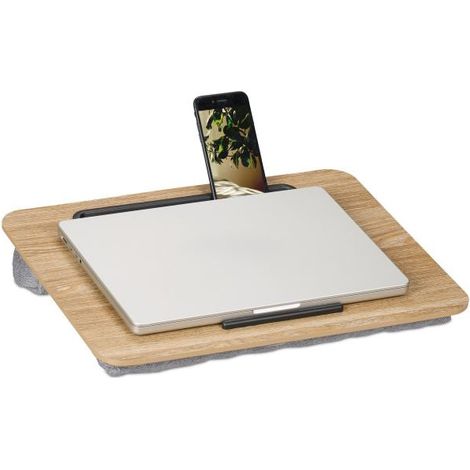 Cuscino per laptop con porta cellulare (1/5)