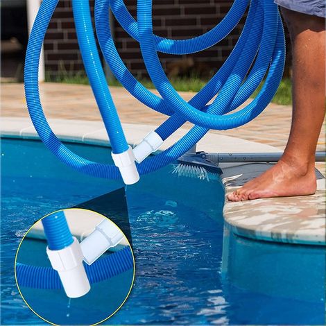 Raccord Remplacement pour Tuyau d’Aspiration 1,5 Pouce – Accessoire Nettoyage Piscine – Lot de 10 – Connecteur universel pour pompe et skimmer