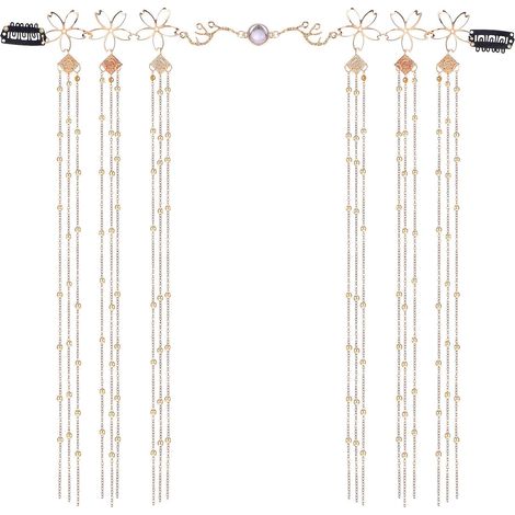 Alloy Bridal Head Chain, Elegant Headpiece for Women (1/5)