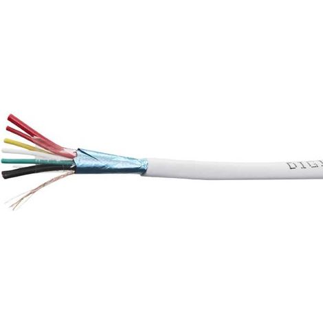 Cavo schermato allarme antifiamma 6x0,22 + 2x0,5