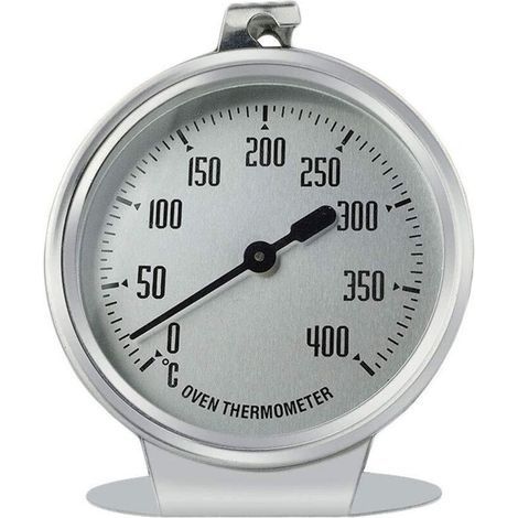 Ofen- und Grillthermometer, Backofenthermometer, Überwachungsthermometer für Grills/Smoker, großes Display mit deutlicher Temperaturanzeige für (1/4)
