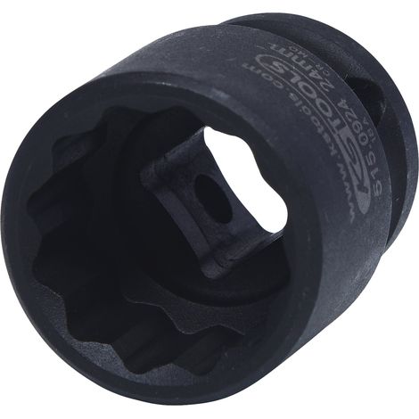 KS TOOLS  1/2"  Vaso  de fuerza  corto  de  12  caras  24  mm  -  515.0924 (1/5)