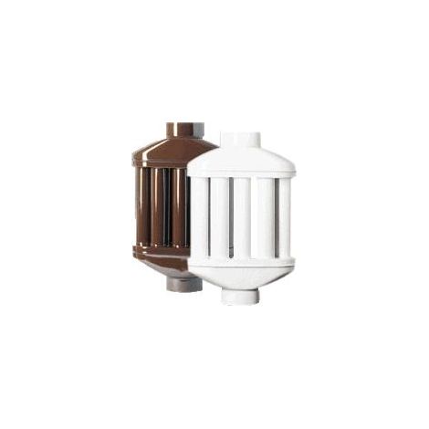 Diffusore 8 Elementi per Stufa lunghezza 50 cm   12 cm colore Marrone