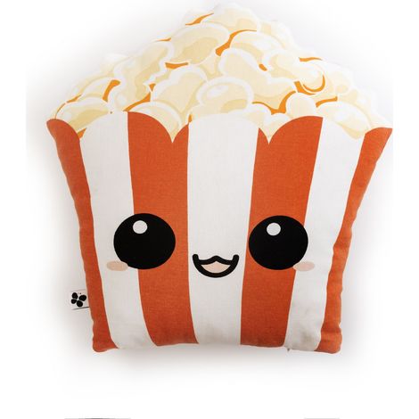 coussin forme déhoussable 40 x 42 cm coton fresh popcorn (1/3)