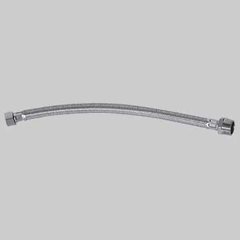 FLESSIBILE IN ACCIAIO GIGANTE F 3/8 X M 1/2 - cm 20