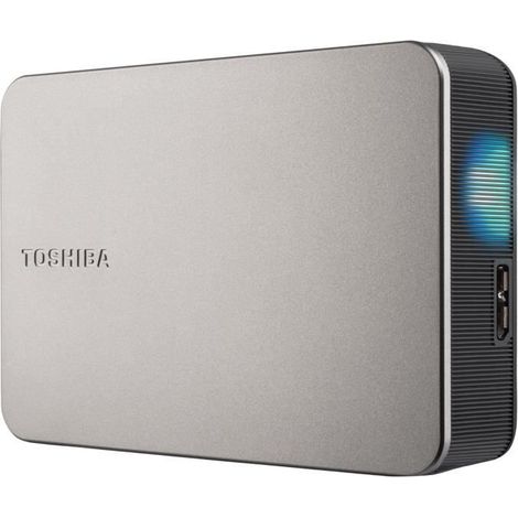 ALMACÉNAMIENTO. Disque dur. Disque dur externe. Toshiba Canvio Flex Hdd Ext 4 To Argent Chaud (1/3)