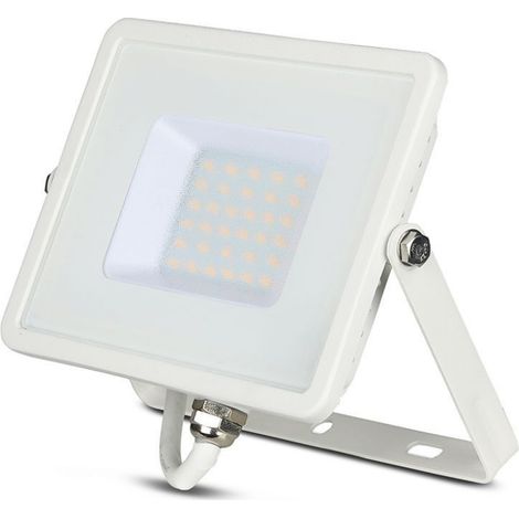 30W LED PROIETTORE SMD SAMSUNG CHIP CORPO BIANCO3000K - Luce CALDA