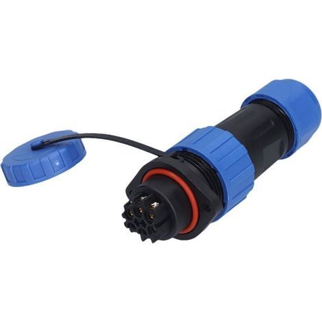 Connecteur d'aviation LP20 étanche, prise mâle et femelle 6 broches 250V pour alimentation électrique (1/5)