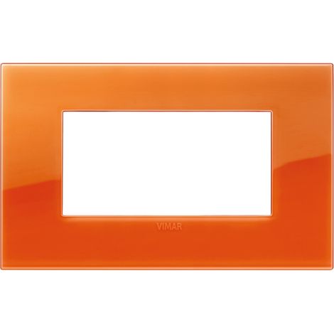 VIMAR - 19654.63 Placca Classic 4M Reflex orange